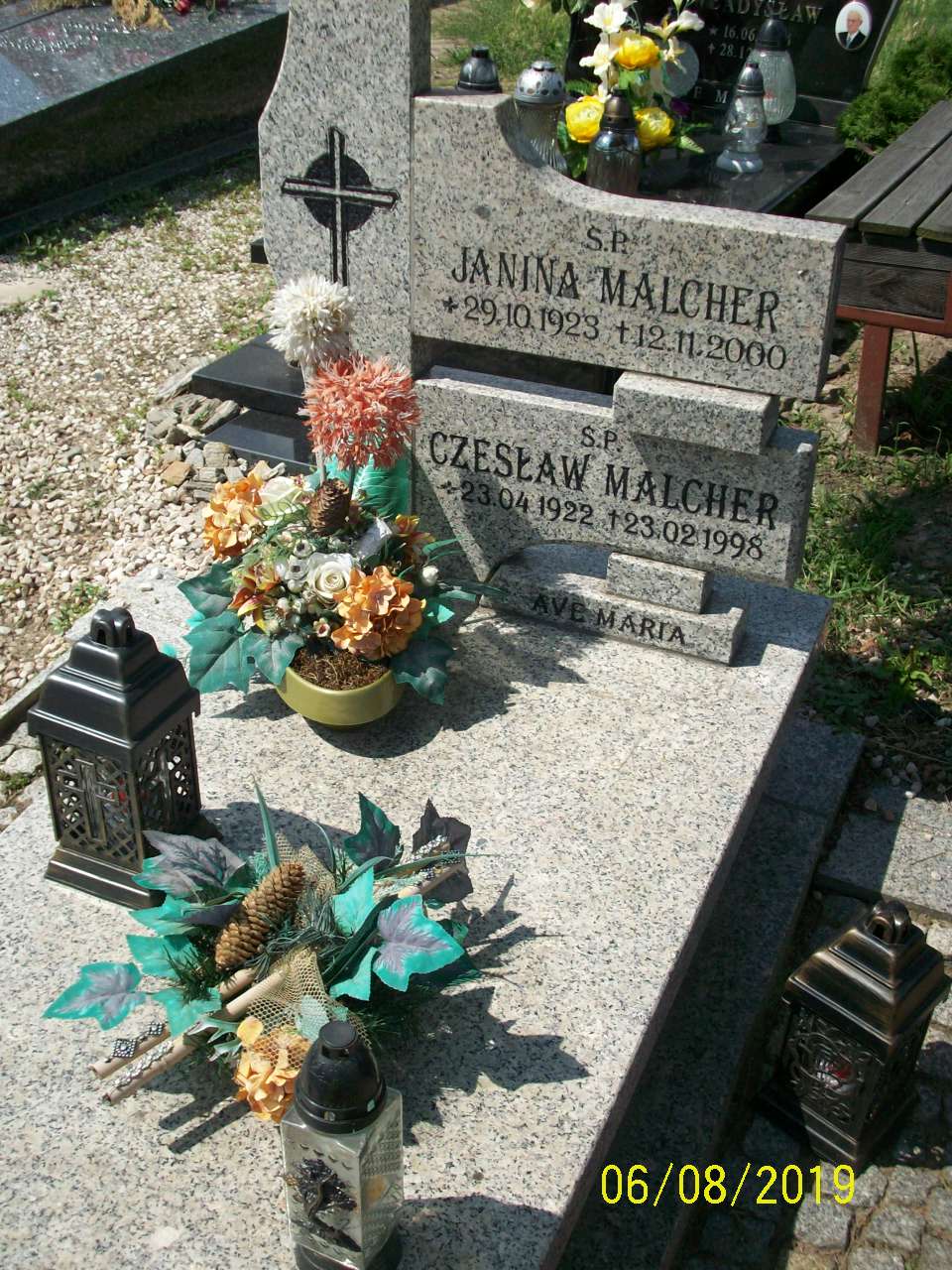 Janina Malcher 1923 Sława - Grobonet - Wyszukiwarka osób pochowanych