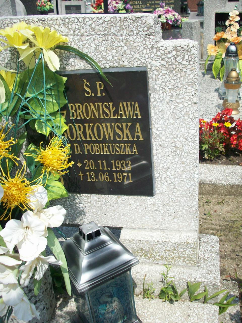 Bronisława Borkowska 1933 Sława - Grobonet - Wyszukiwarka osób pochowanych