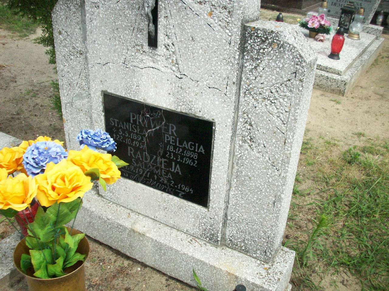 Pelagia Prywer 1898 Sława - Grobonet - Wyszukiwarka osób pochowanych