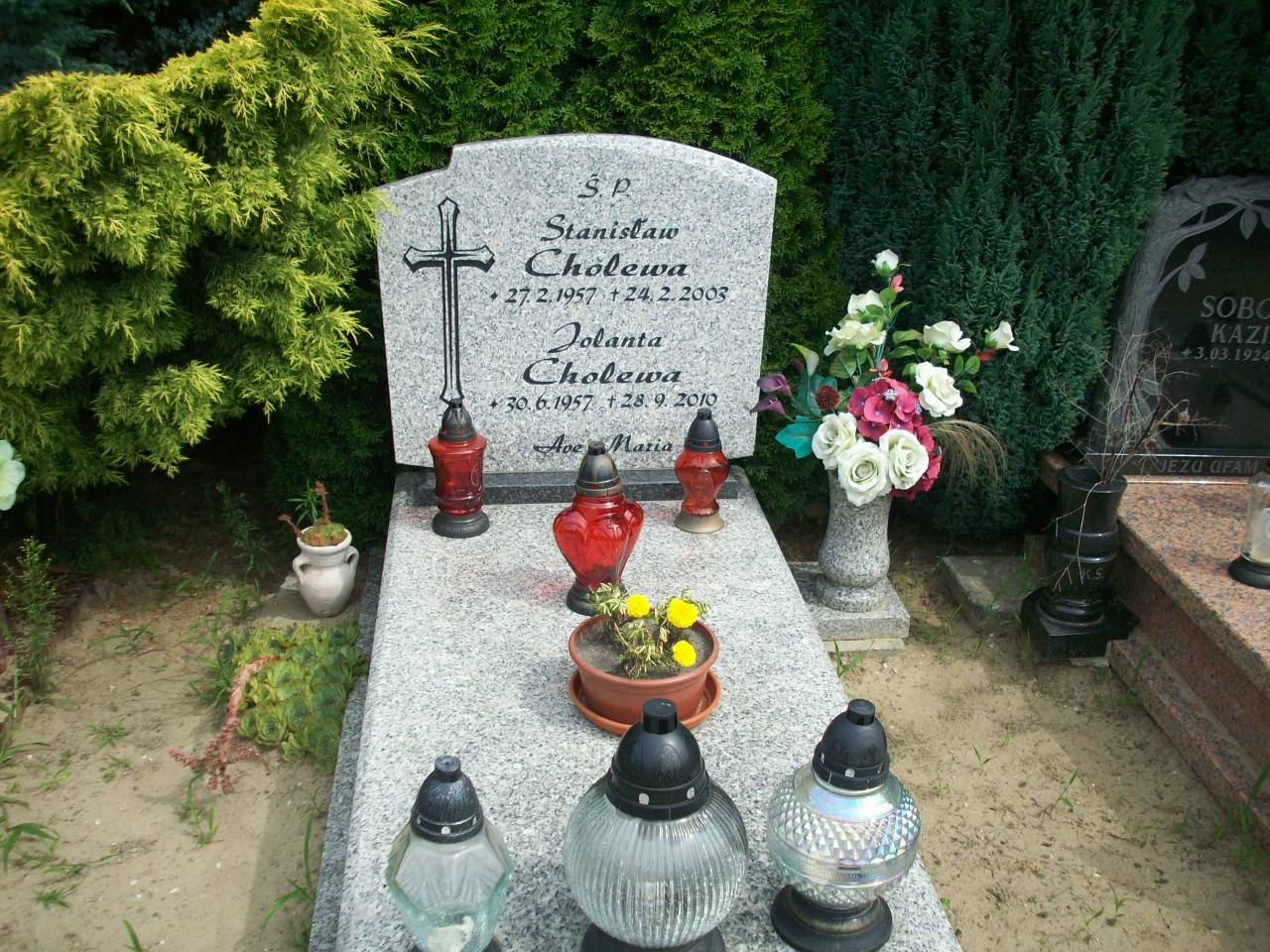 Stanisław Cholewa 1957 Sława - Grobonet - Wyszukiwarka osób pochowanych