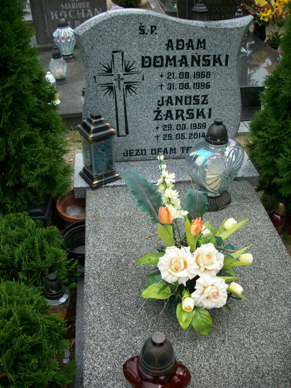 Adam Domański 1958 Sława - Grobonet - Wyszukiwarka osób pochowanych