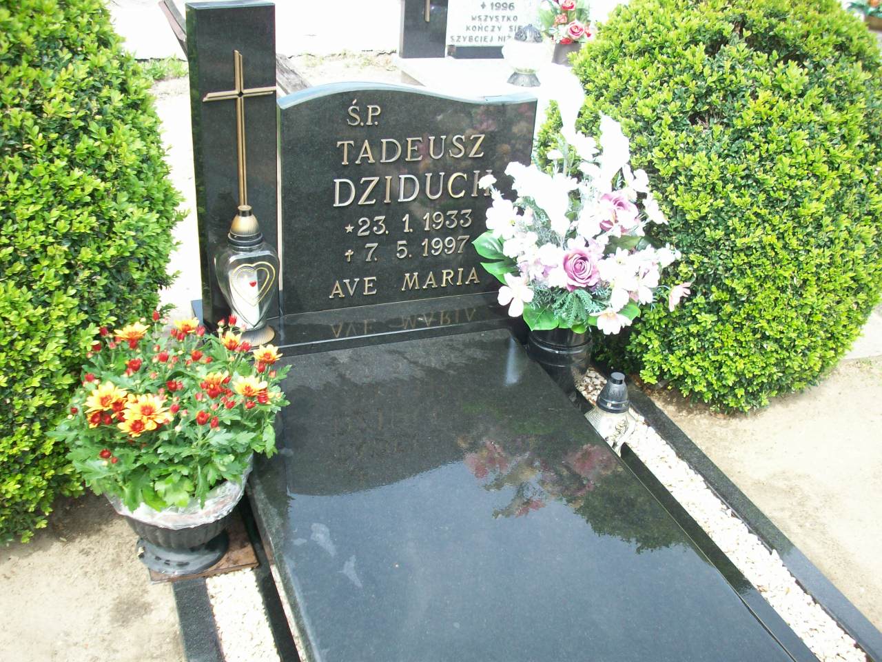 Grób Tadeusz Dziduch