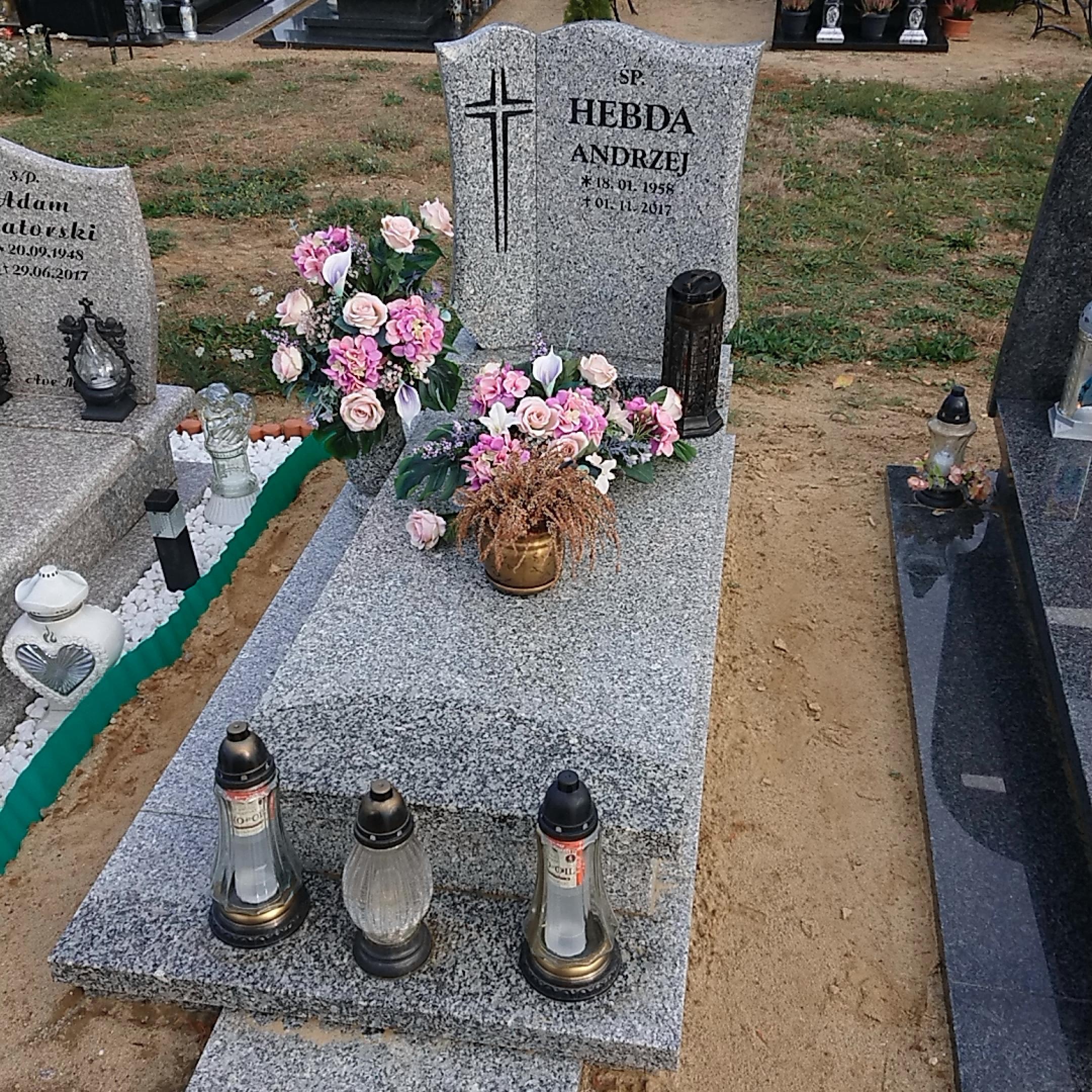 Andrzej Hebda 1958 Sława - Grobonet - Wyszukiwarka osób pochowanych