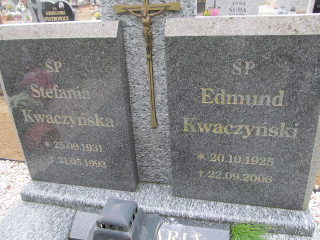Stefania Kwaczyńska 1931 Sława - Grobonet - Wyszukiwarka osób pochowanych