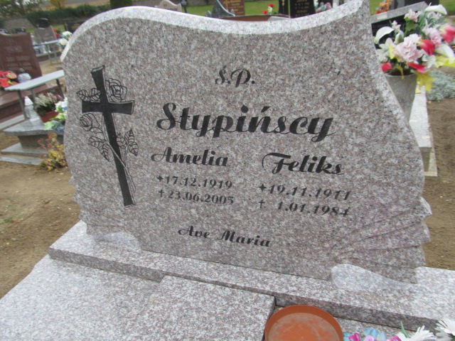 Amelia Stypińska 1919 Sława - Grobonet - Wyszukiwarka osób pochowanych