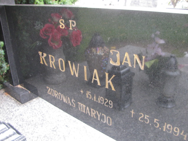 Jan Krowiak 1929 Sława - Grobonet - Wyszukiwarka osób pochowanych