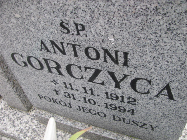 Zofia Gorczyca 1924 Sława - Grobonet - Wyszukiwarka osób pochowanych