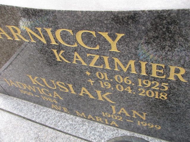 Jan Kusiak 1901 Sława - Grobonet - Wyszukiwarka osób pochowanych