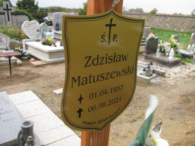 Zdzisław Matuszewski 1953 Sława - Grobonet - Wyszukiwarka osób pochowanych