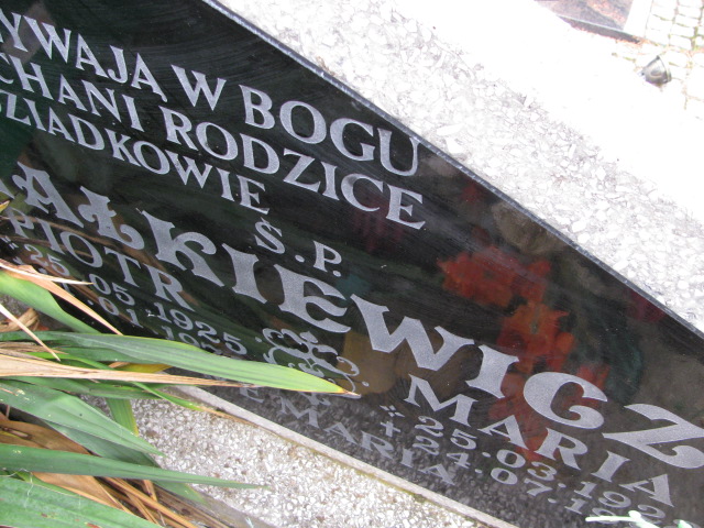 Maria Małkiewicz 1922 Sława - Grobonet - Wyszukiwarka osób pochowanych